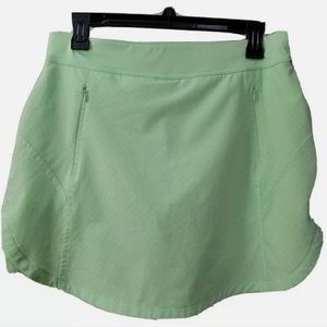 Callaway Opti-Dri Lime Green Golf 16" Skirt with Pockets Women's Size M